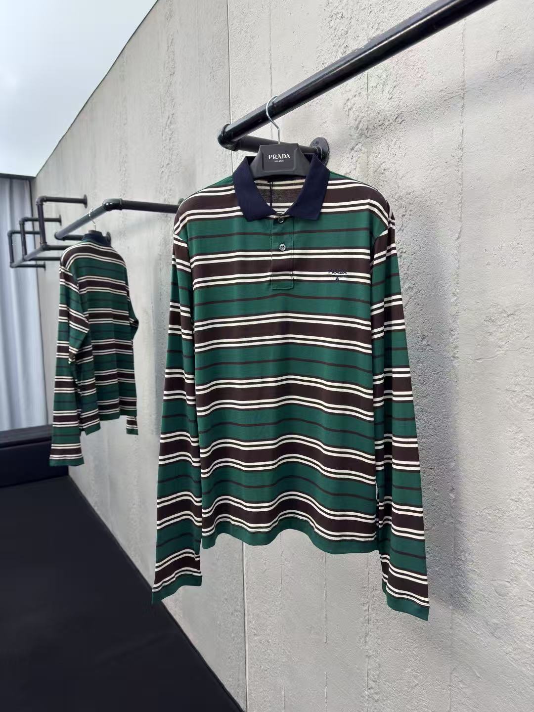 Prada コットン ポロシャツ