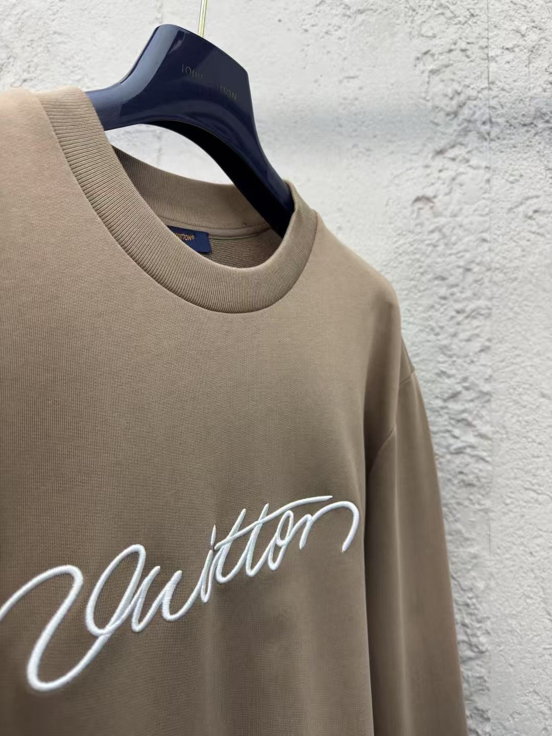 Louis vuitton エンブロイダリー コットンクルーネック