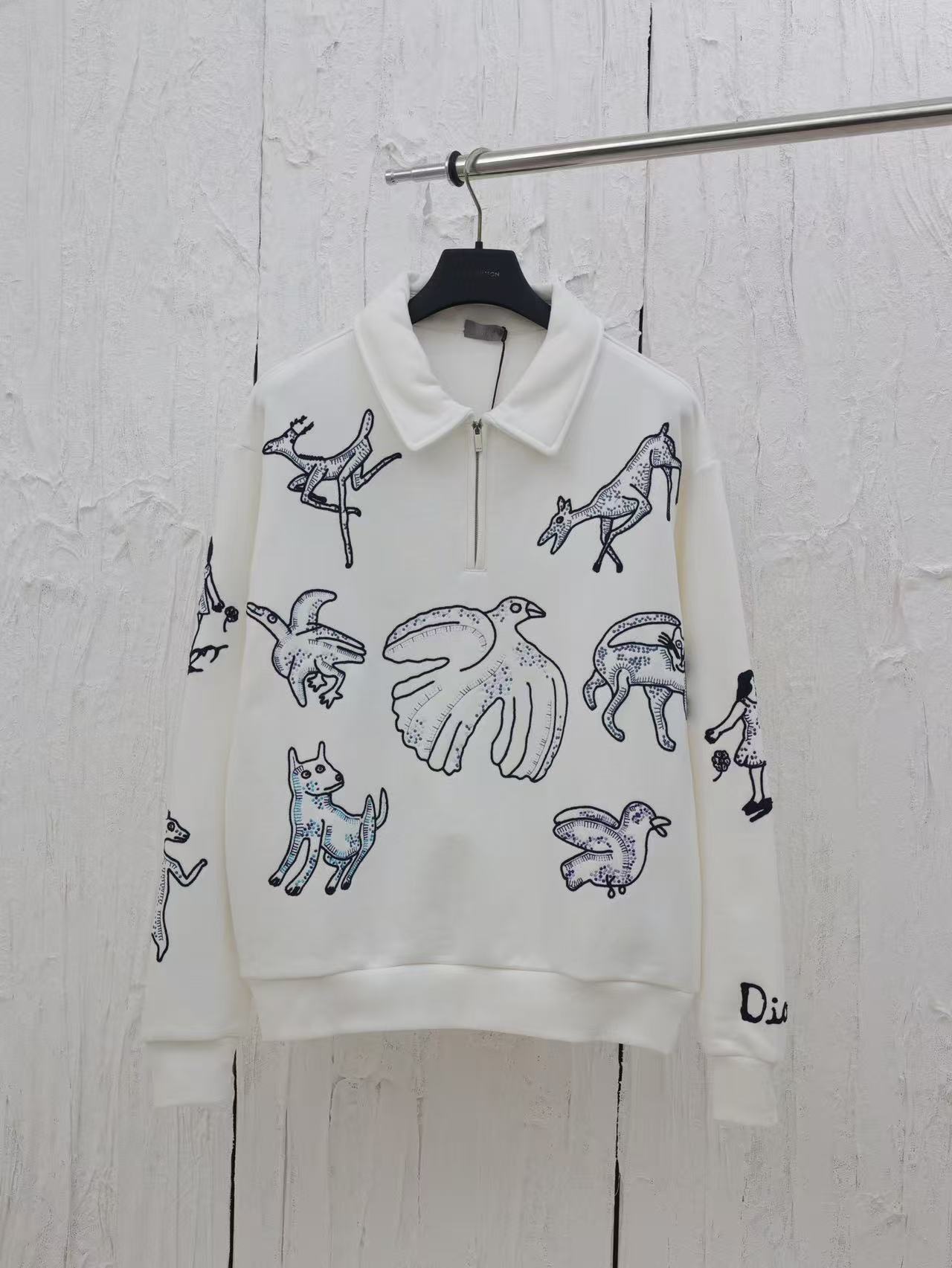 DIOR スウェットシャツ コットンフリース