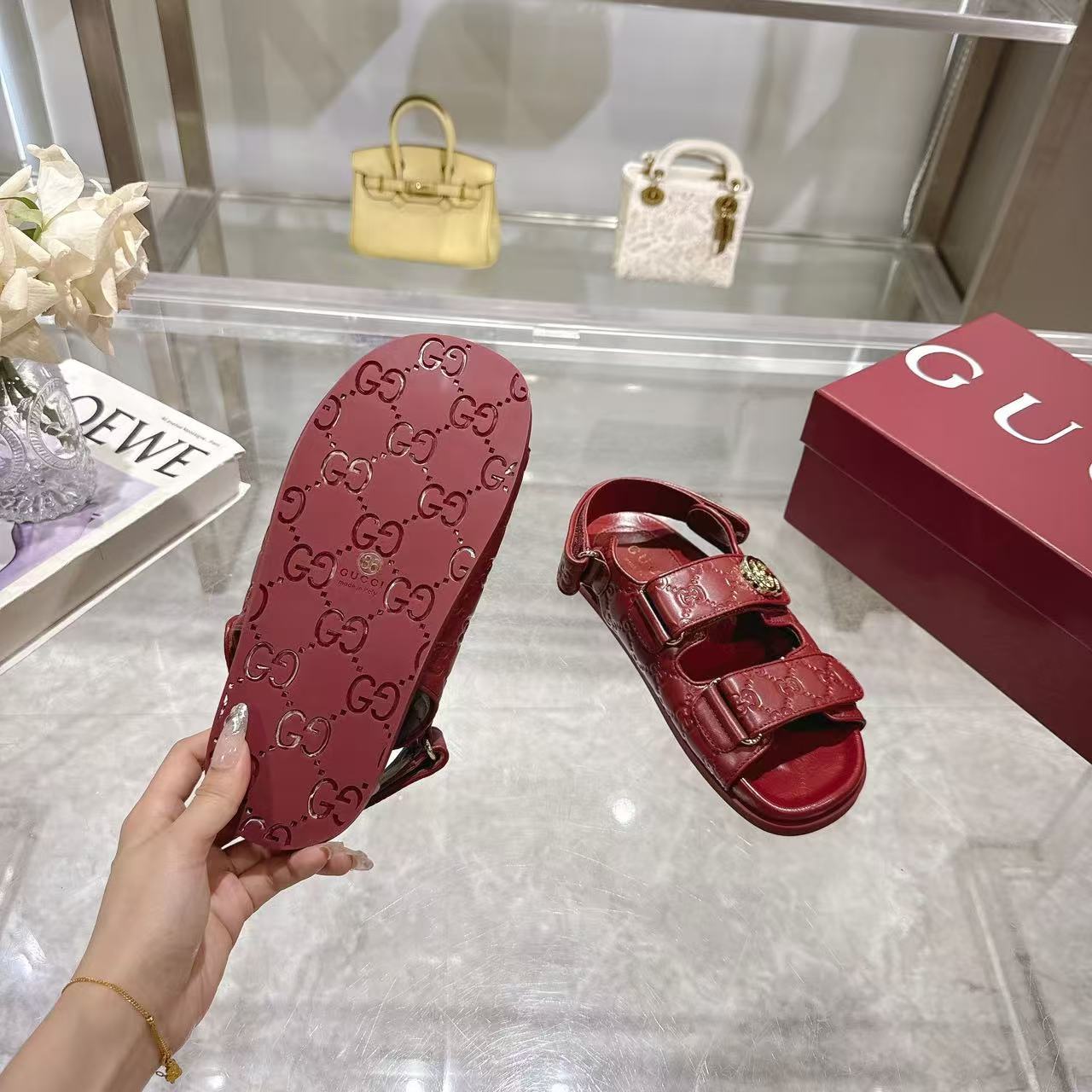 GUCCI ダブルG ウィメンズ サンダル