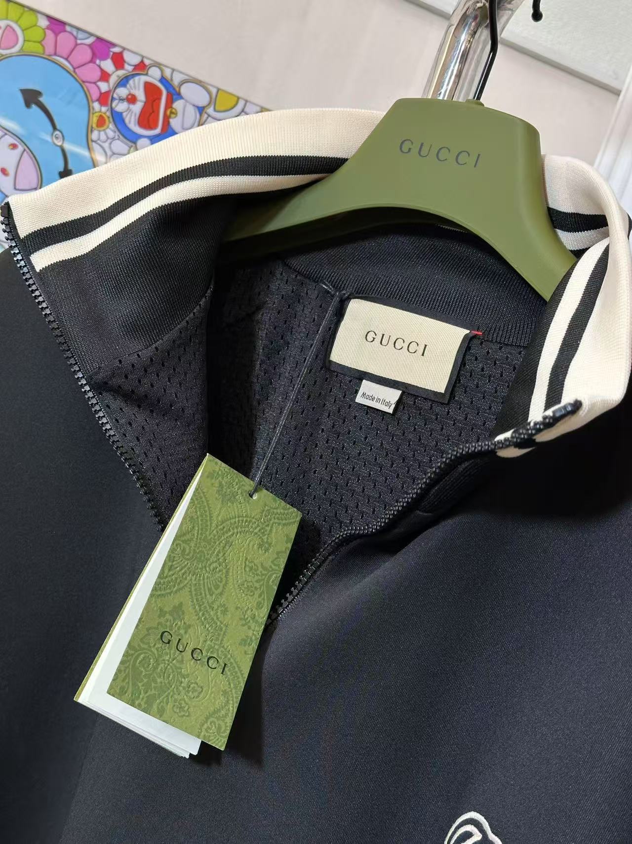 GUCCI テクニカルジャージー ハーフジップジャケット