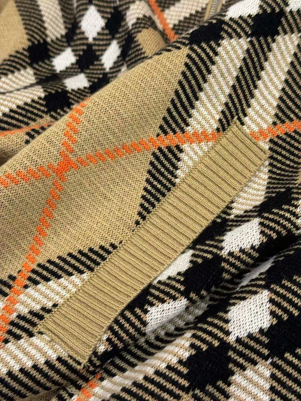 Burberry チェック ウールモヘアブレンド ジャケット