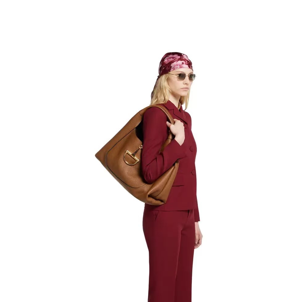 GUCCI〔グッチ ソフトビット〕マキシ ショルダーバッグ