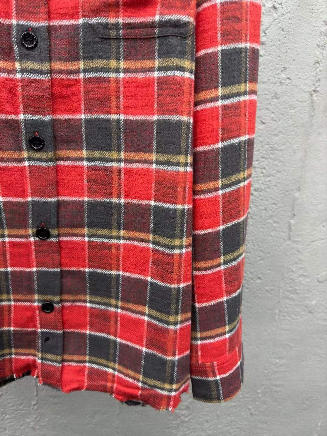 CELINE チェック ルーズシャツ / コットン