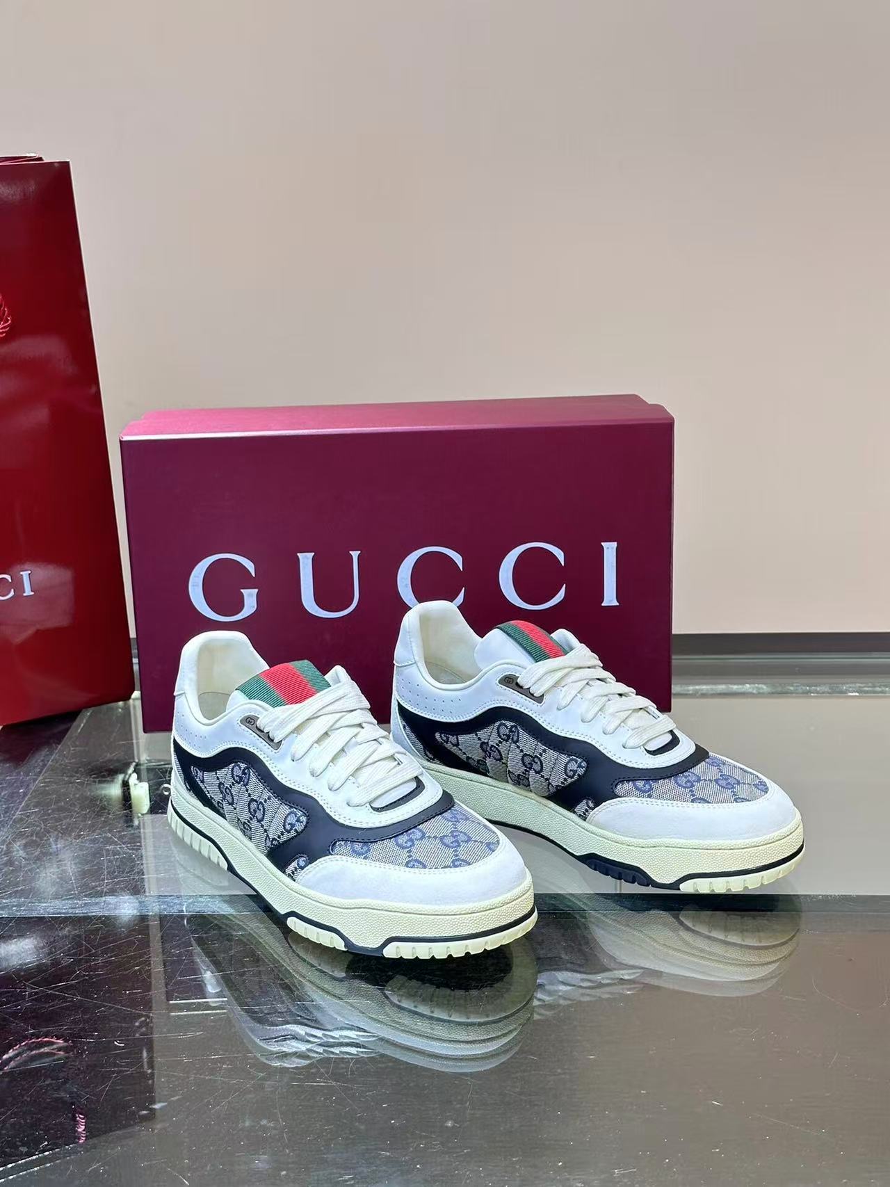 GUCCI 〔グッチ リウェブ〕メンズ スニーカー