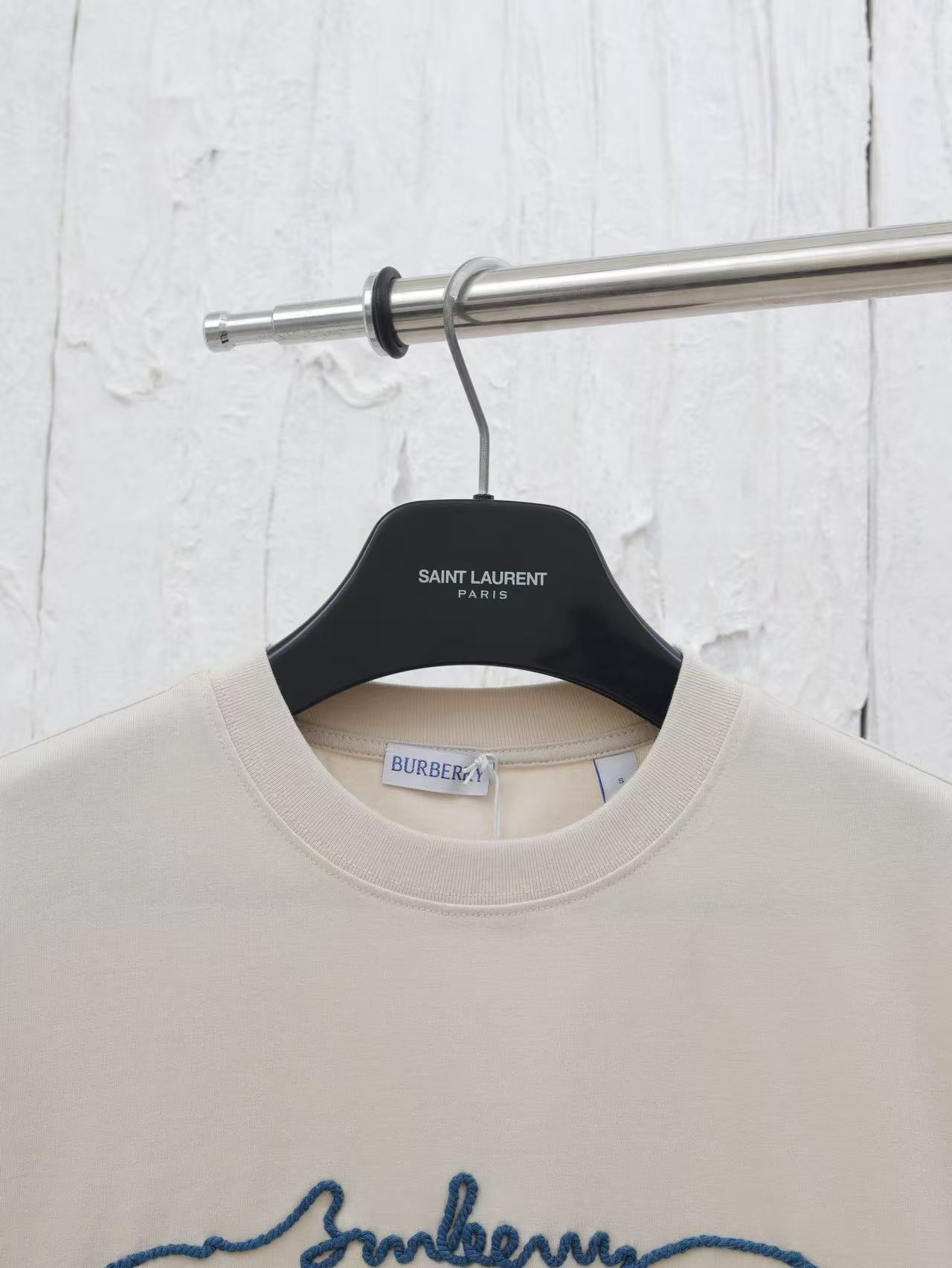 Burberry ノットロゴ コットンTシャツ