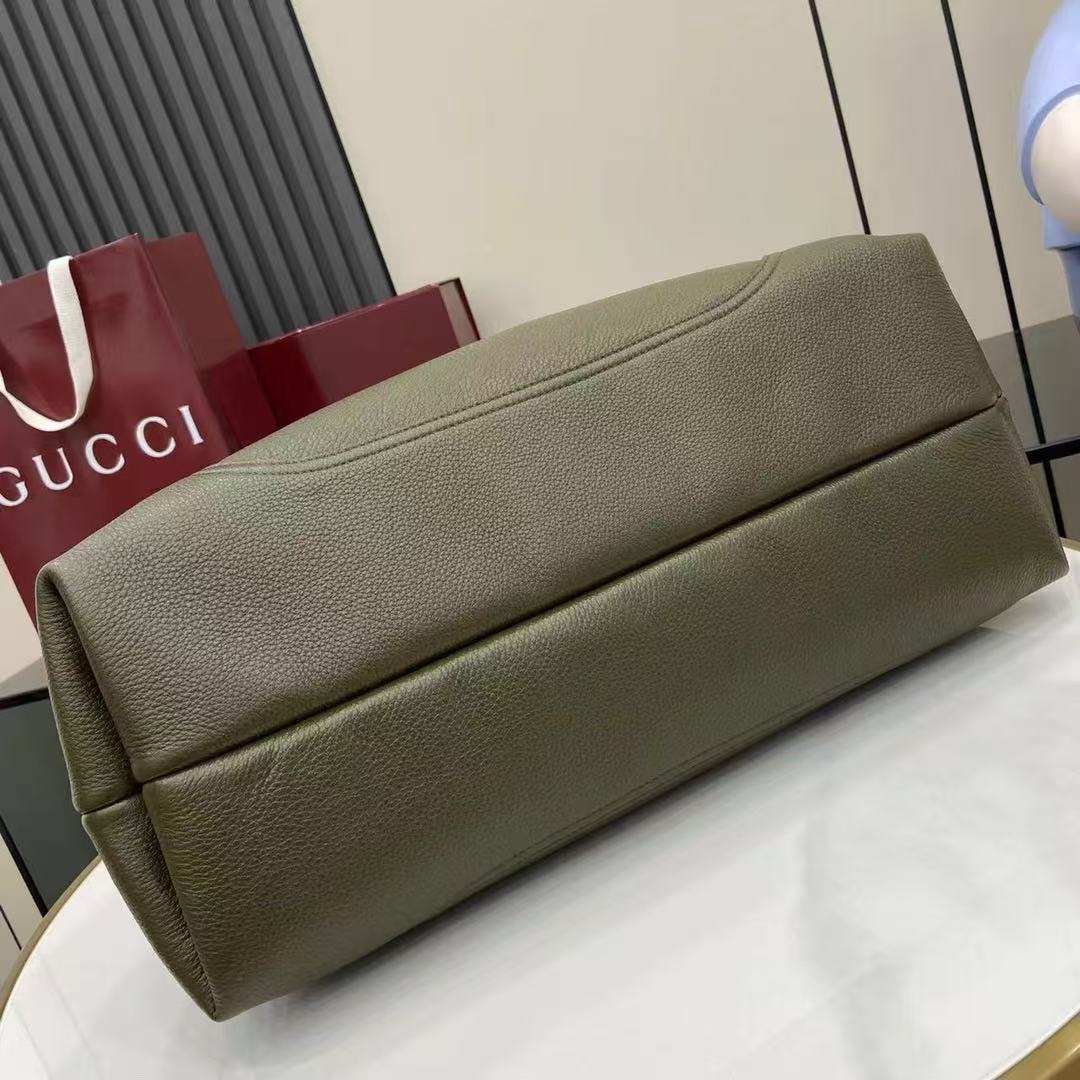 GUCCI 〔グッチ ソフトビット〕マキシ ショルダーバッグ