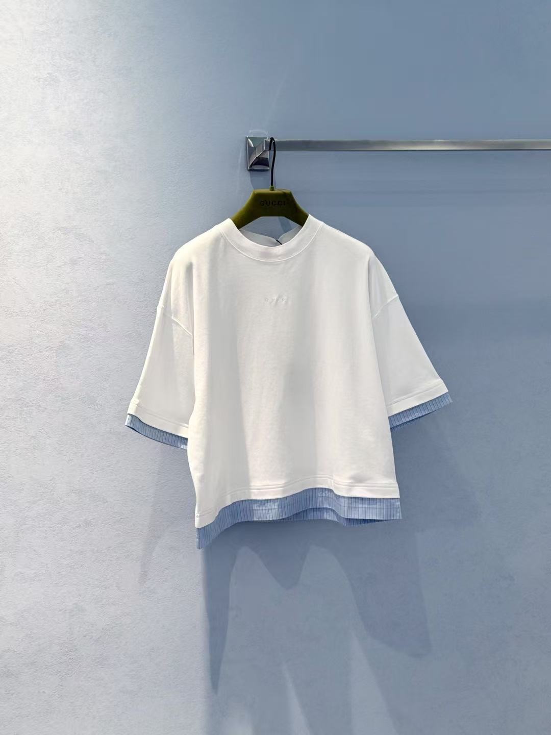 GUCCI エンブロイダリー ソフトジャージー Tシャツ
