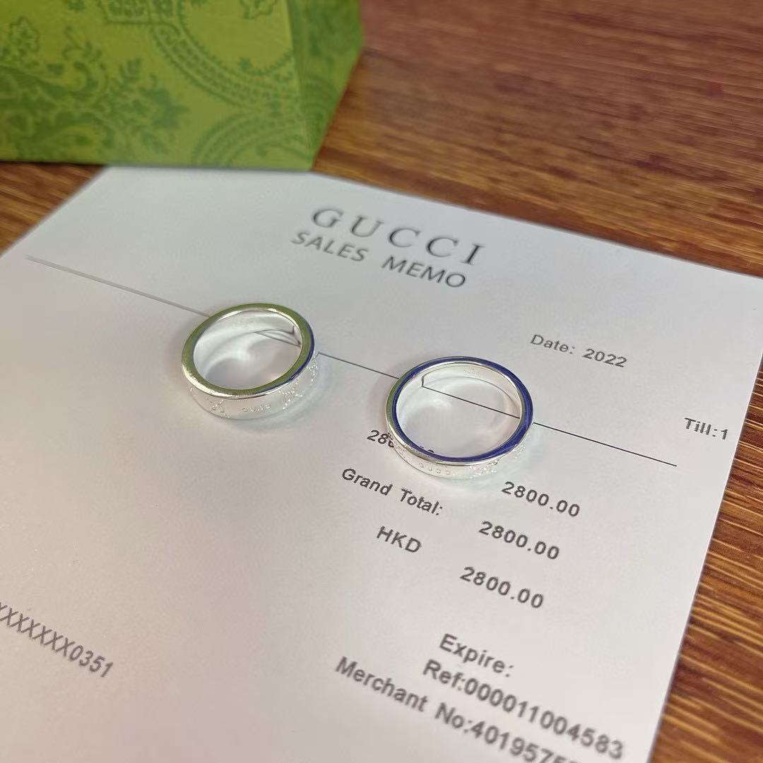 グッチ シグネチャー GG ワイドリング