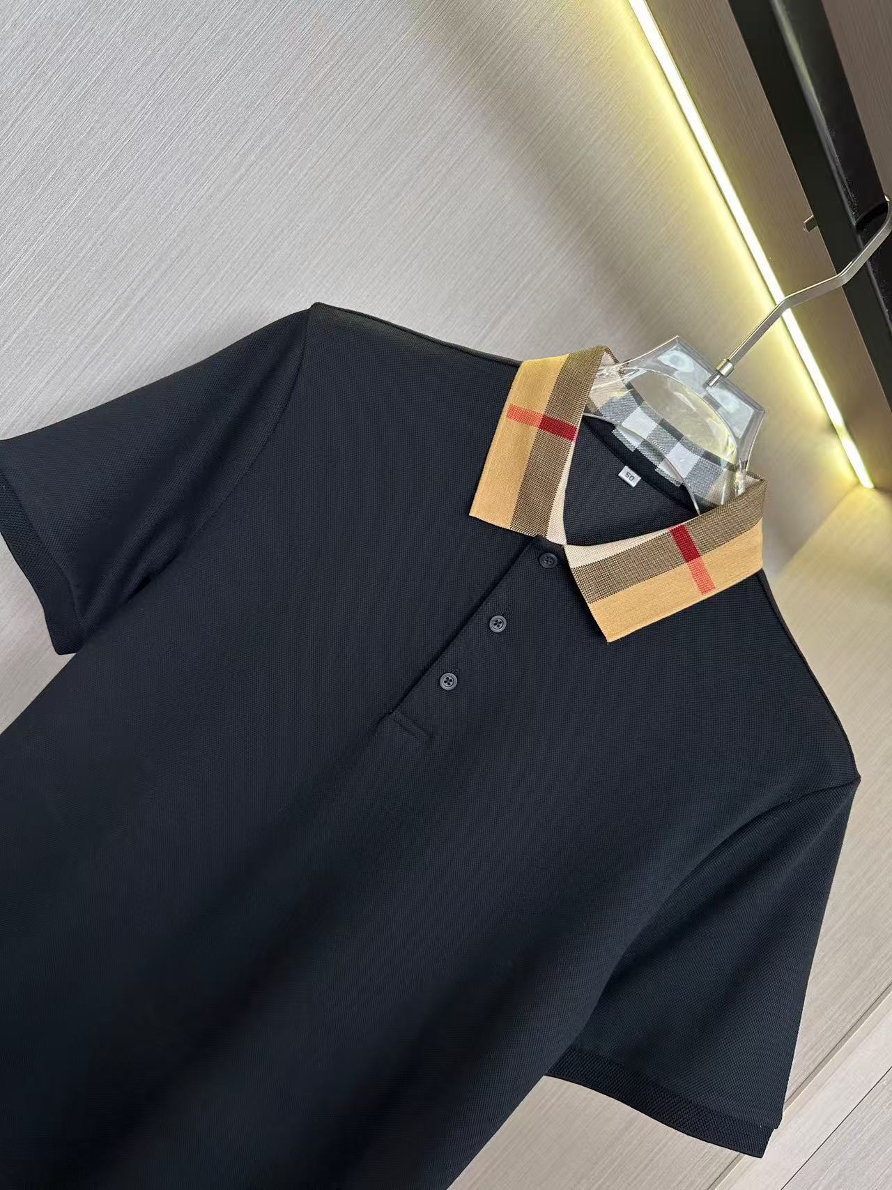 Burberry コットンポロシャツ