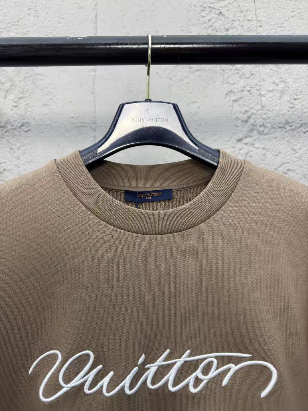 Louis vuitton エンブロイダリー コットンクルーネック