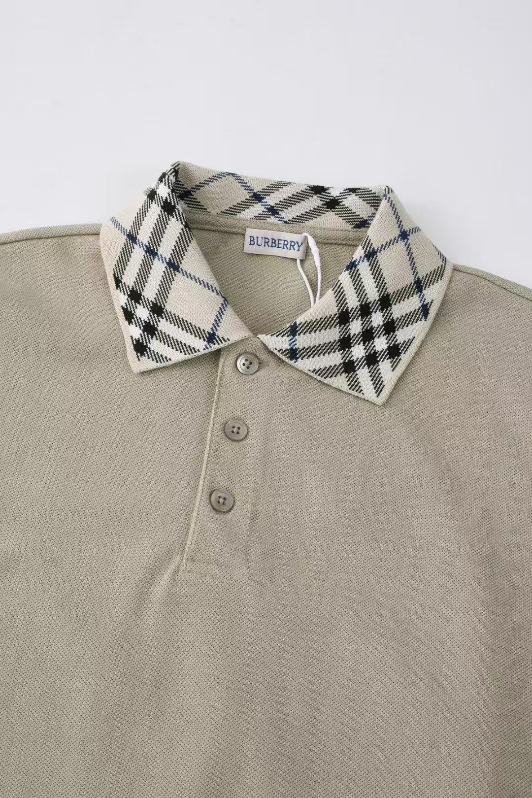 Burberry コットン ポロシャツ