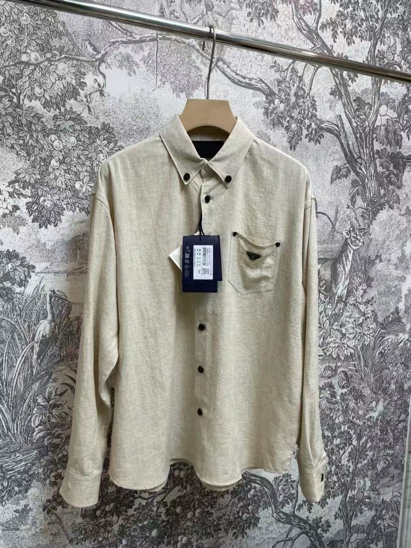Prada シャンブレー シャツ