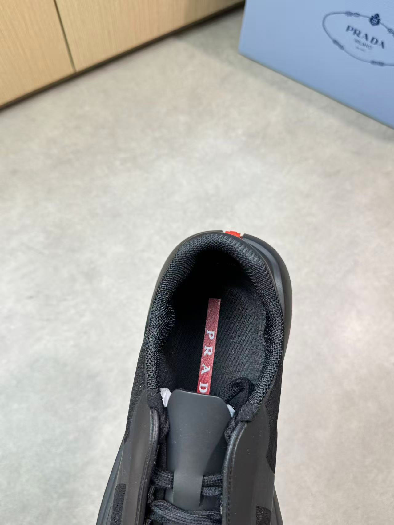 Prada アメリカズカップ Re-Nylon xバイクファブリック スニーカー