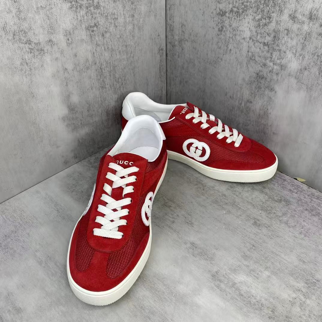 GUCCI インターロッキングG付き ウィメンズ スニーカー