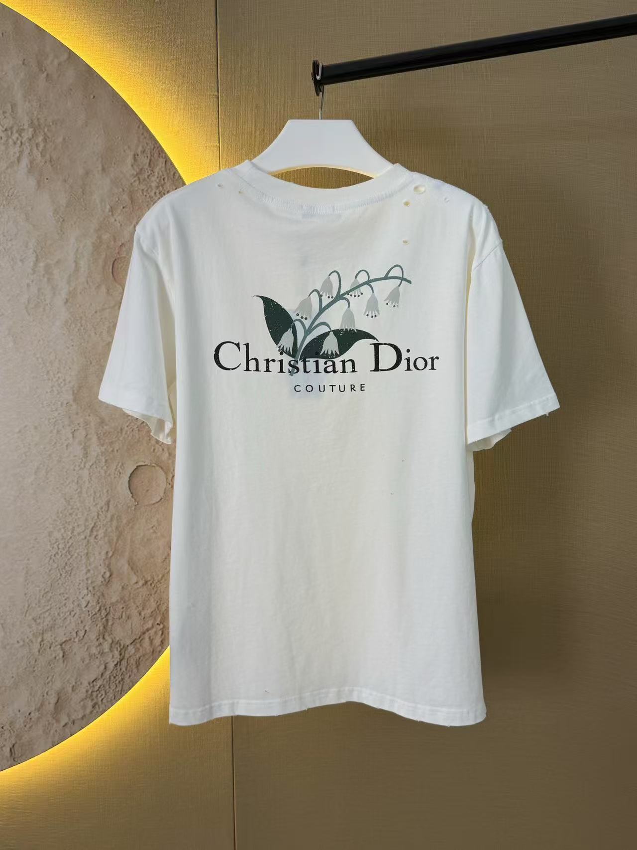 Christian Dior Couture Lily of the Valley Tシャツ (リラックス フィット)