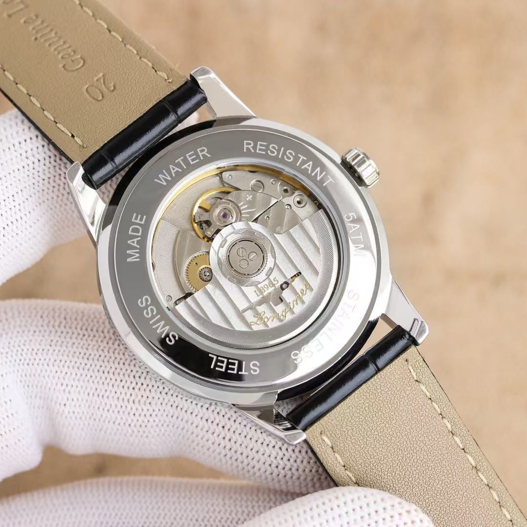 LONGINES  ロンジン  CONQUEST HERITAGE YEAR OF THE SNAKE EDITION, L1.651.4.09.2, 自動巻 ウォッチ, Ø 40.00 mm, ステンレススティール.