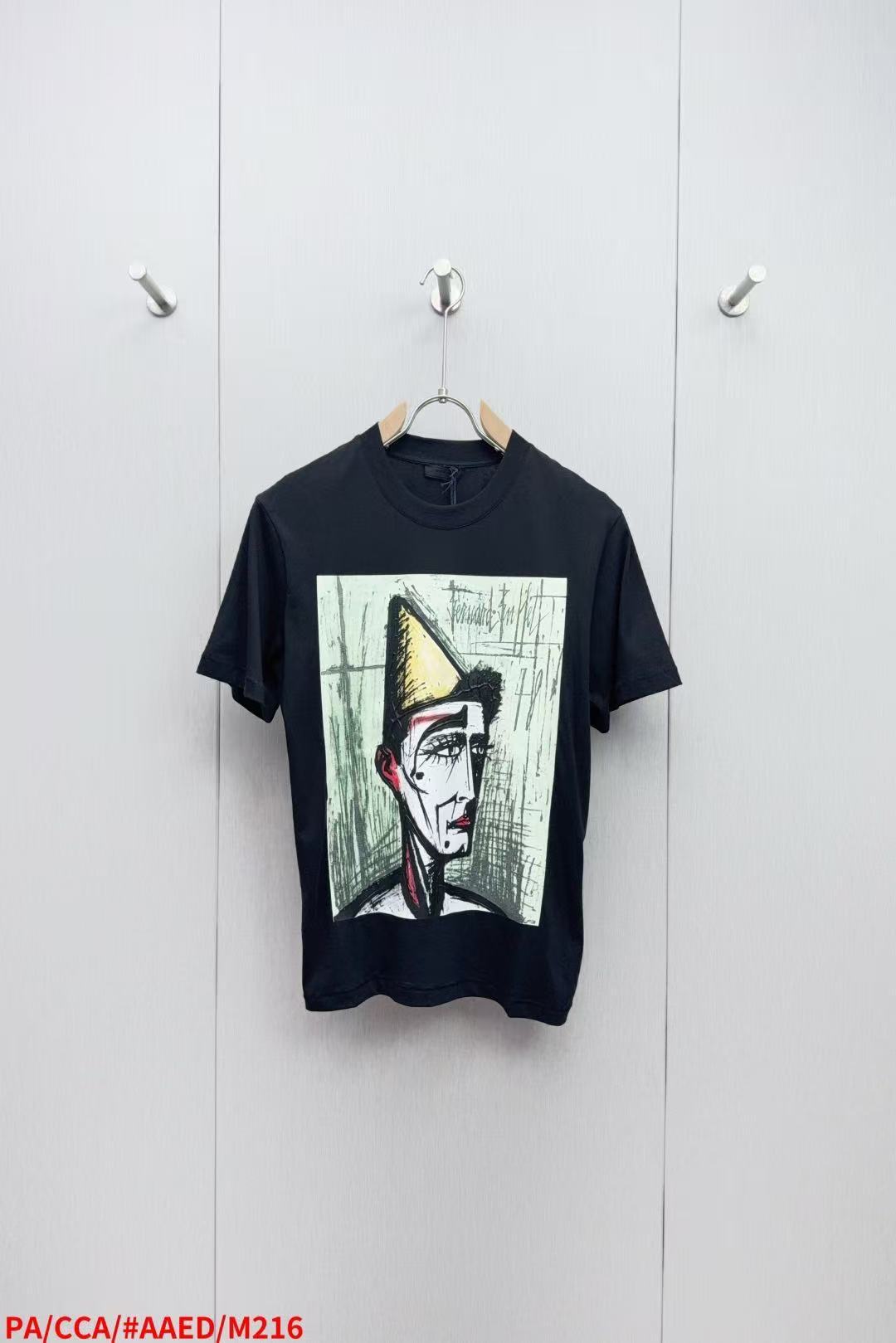 Prada プリントジャージー Tシャツ