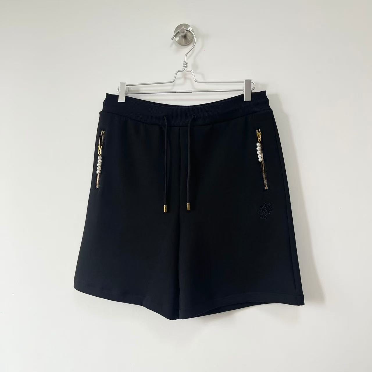 LV エンブロイダードジップジャージーフーディ+ショーツ