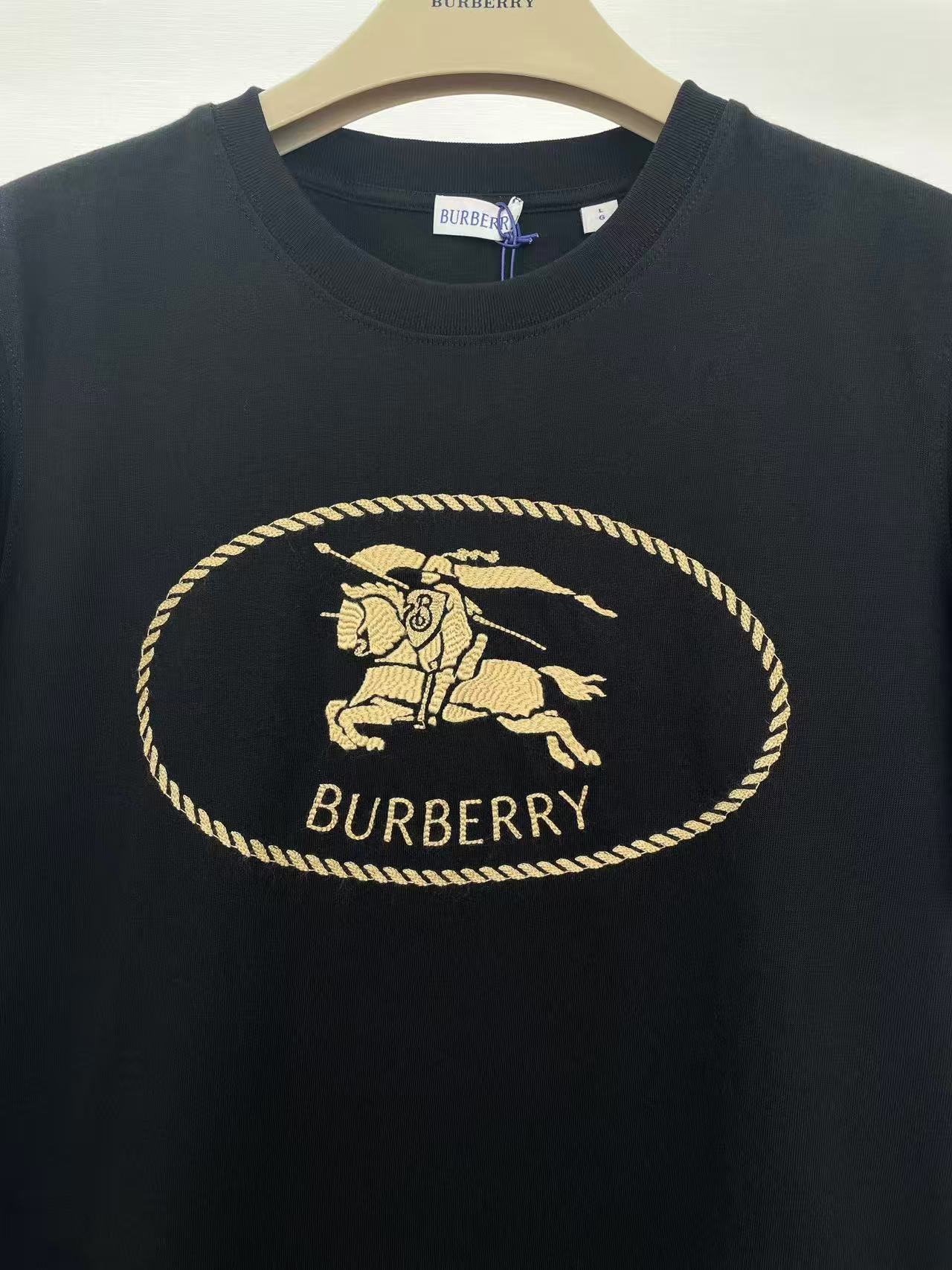 Burberry ナイトスタンプ コットンTシャツ