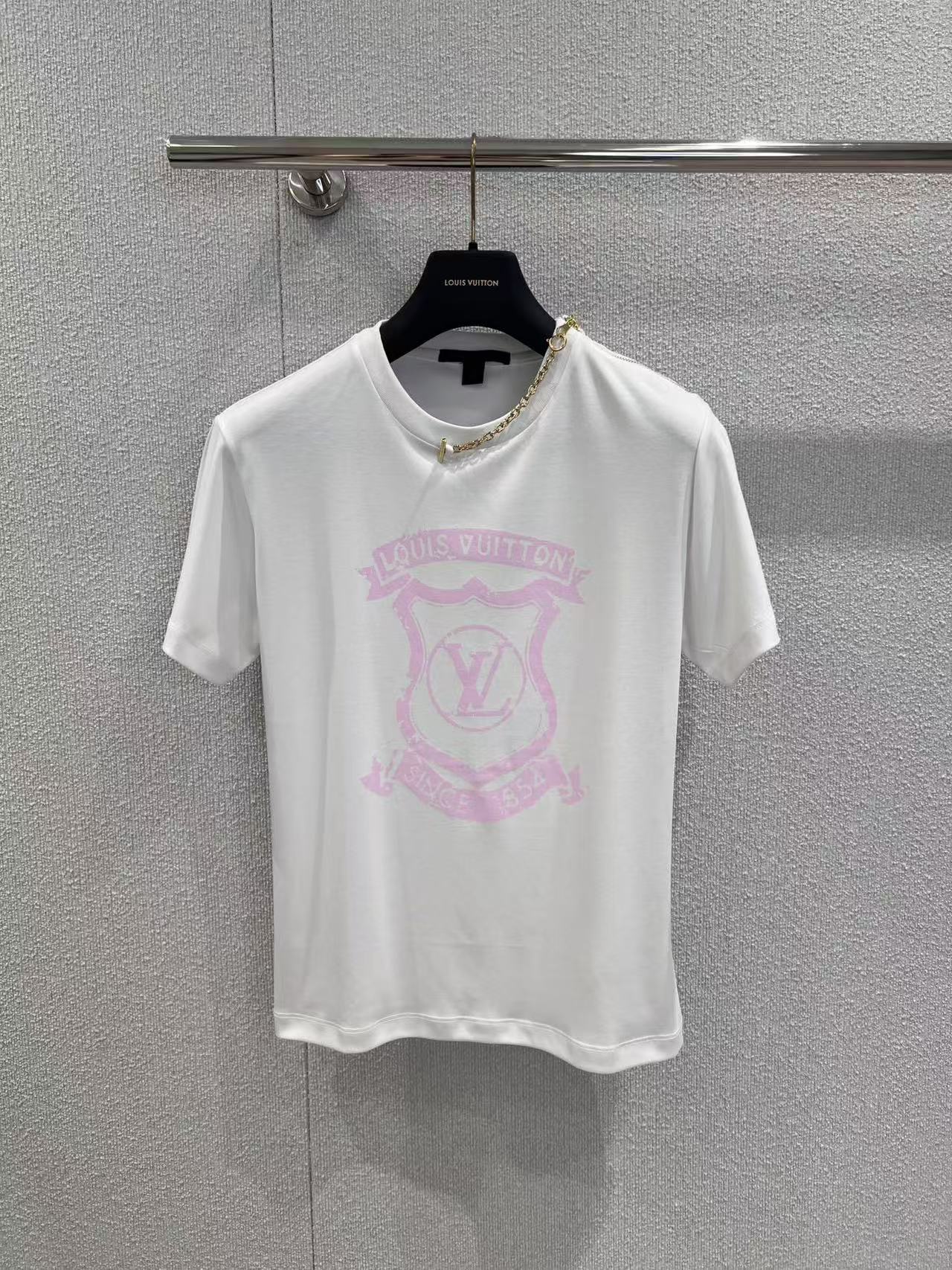 Louis vuitton シグネチャー ジッパーディテールTシャツ