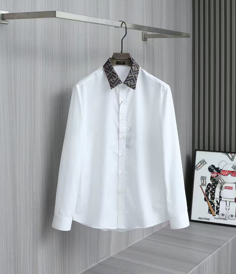 Fendi ホワイトコットン シャツ