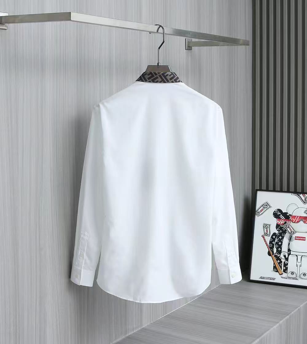 Fendi ホワイトコットン シャツ