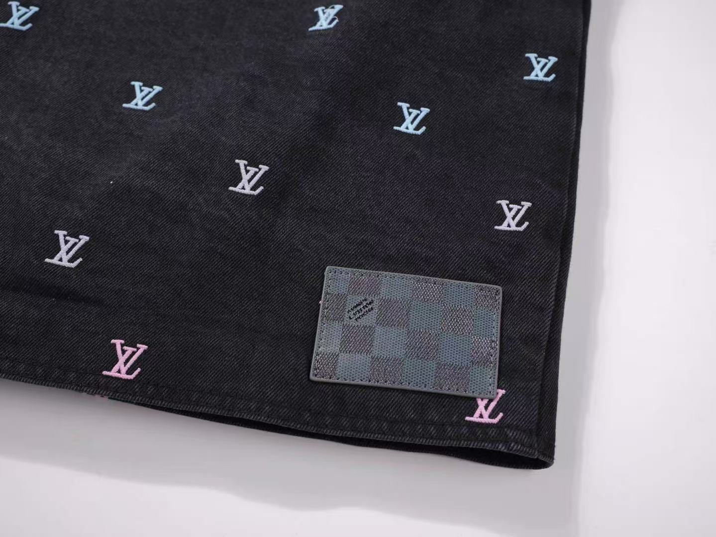 LV ブラゾン グラディエントエンブロイダリーデニム コーチジャケット