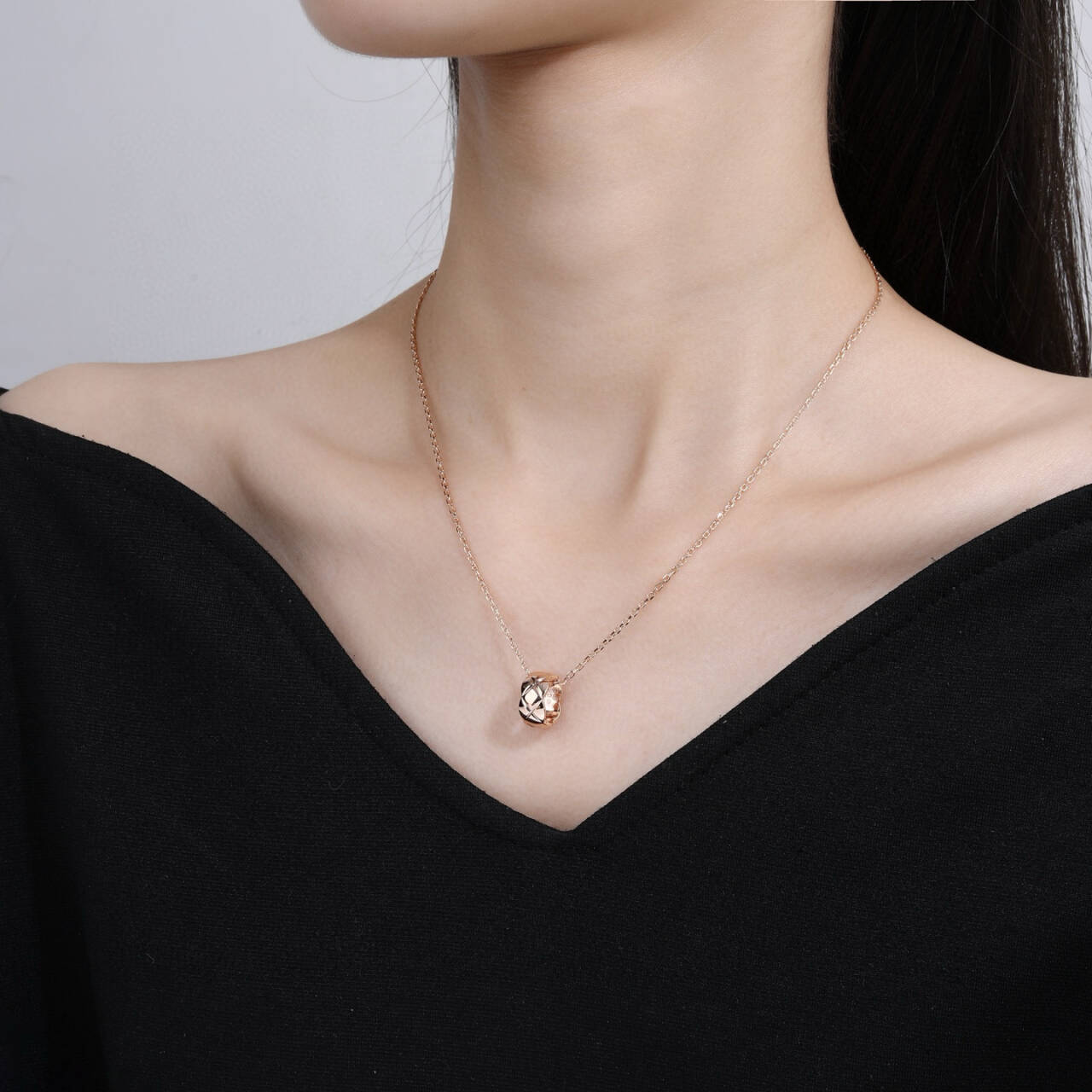 ココ クラッシュ コレクション ネックレス 18Kベージュゴールド