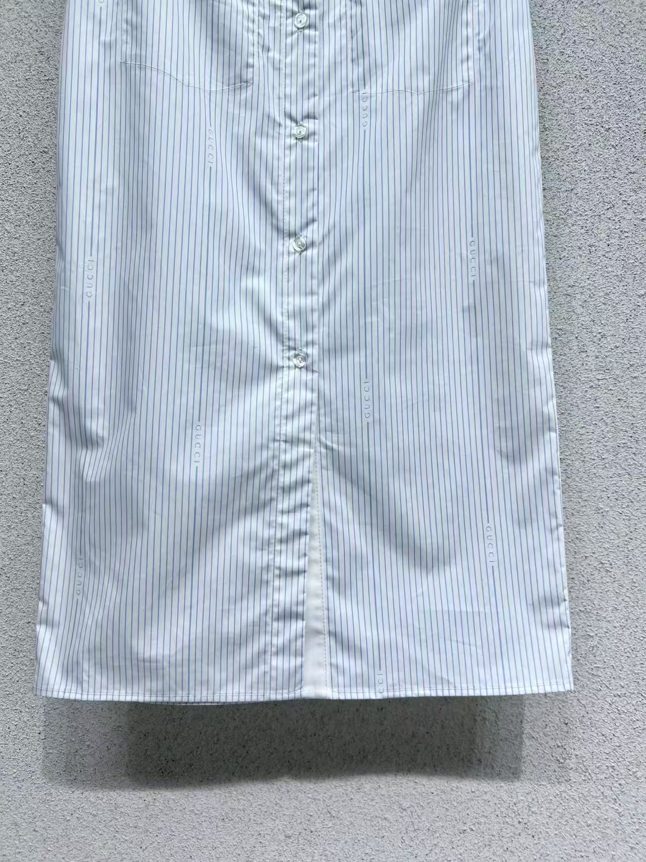 GUCCI コットン フィルクーペ スカート