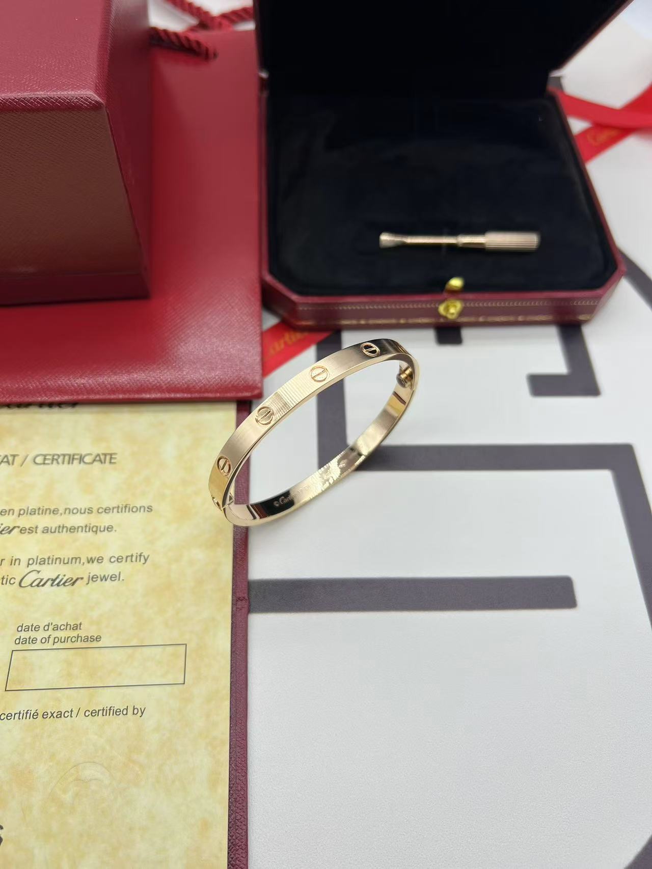 Cartier Love ブレスレット、スモールモデル