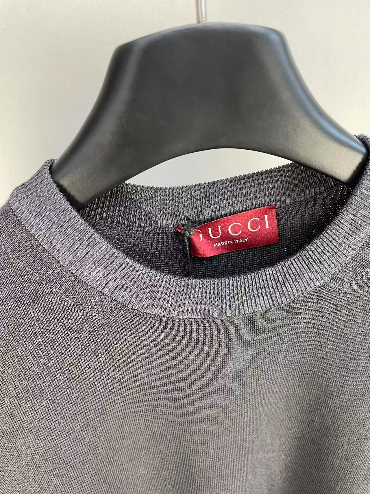 GUCCI インターシャ シルクコットン セーター