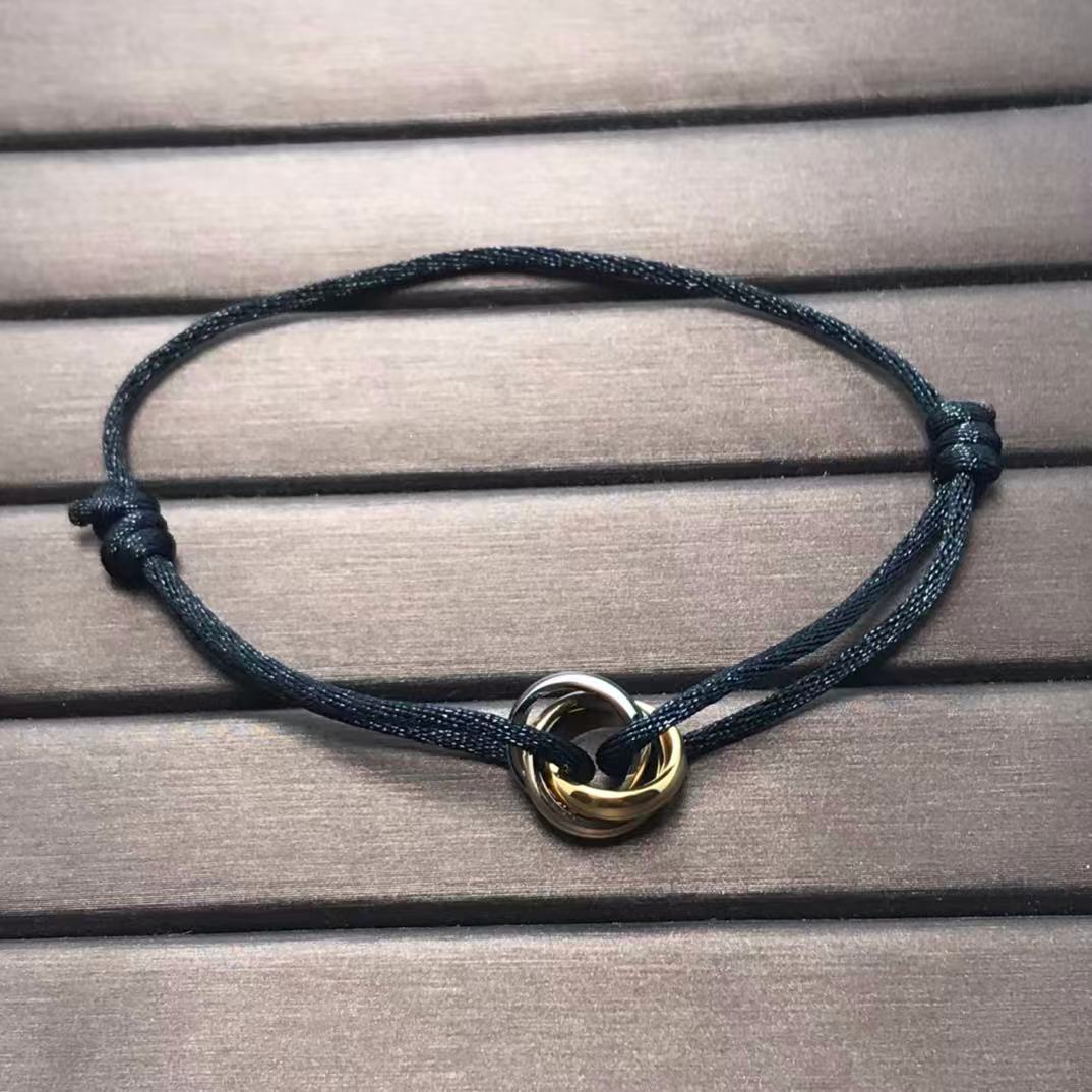 Cartier Trinty bracelet, cord 【オンライン限定】トリニティ ブレスレット