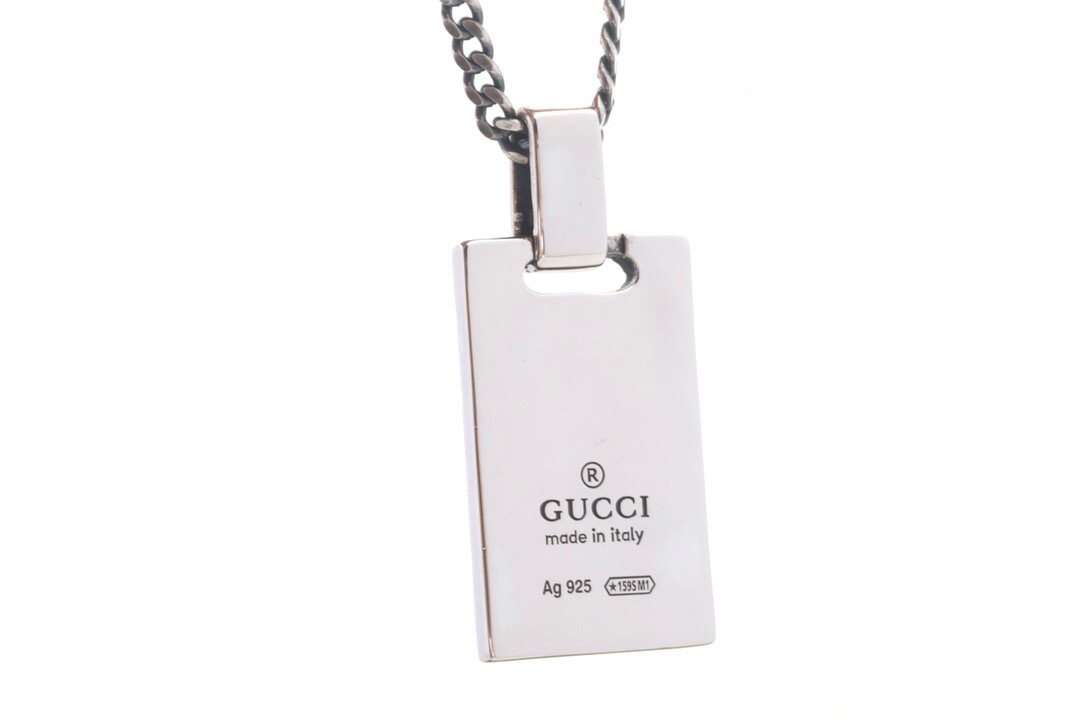 グッチ ネックレス ペンダント メンズ レディース シルバー