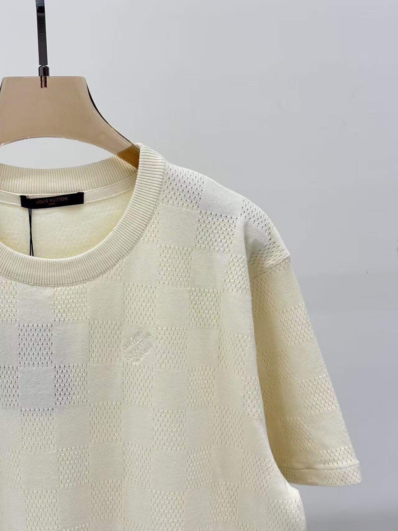 LV ダミエ フレンチテリーTシャツ+ダミエ フレンチテリーショーツ