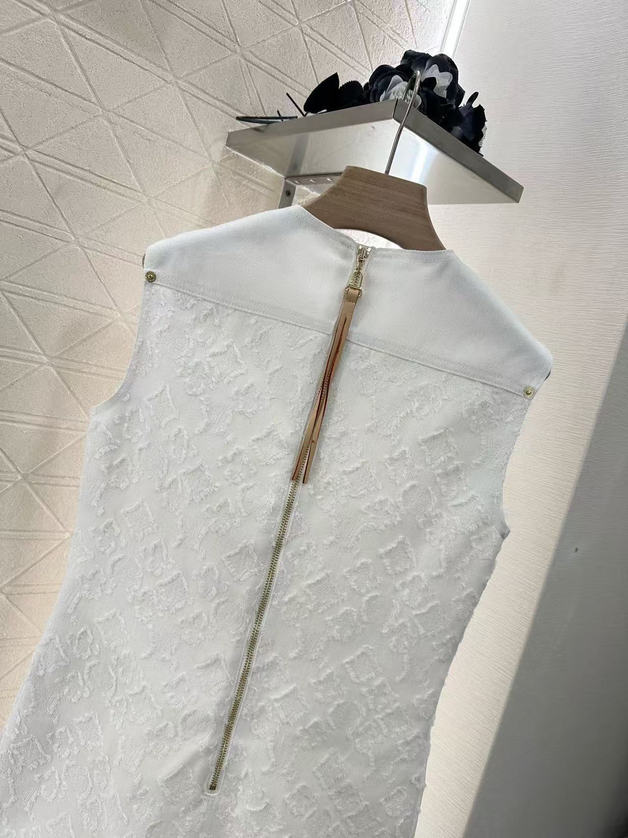 Louis vuitton モノグラム フィルクーペ デニムドレス
