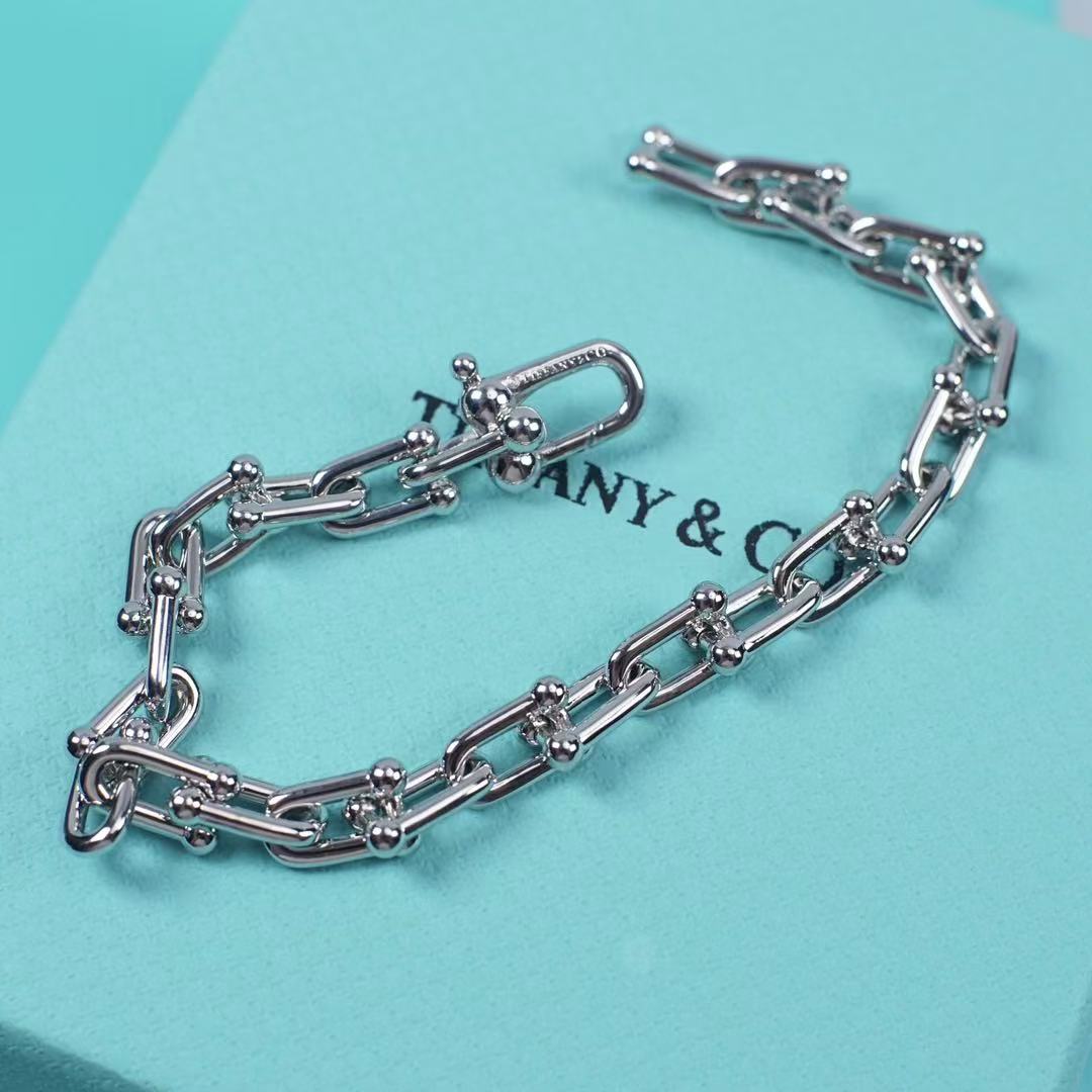 ティファニー ハードウェア スモール リンク ブレスレット スターリングシルバー