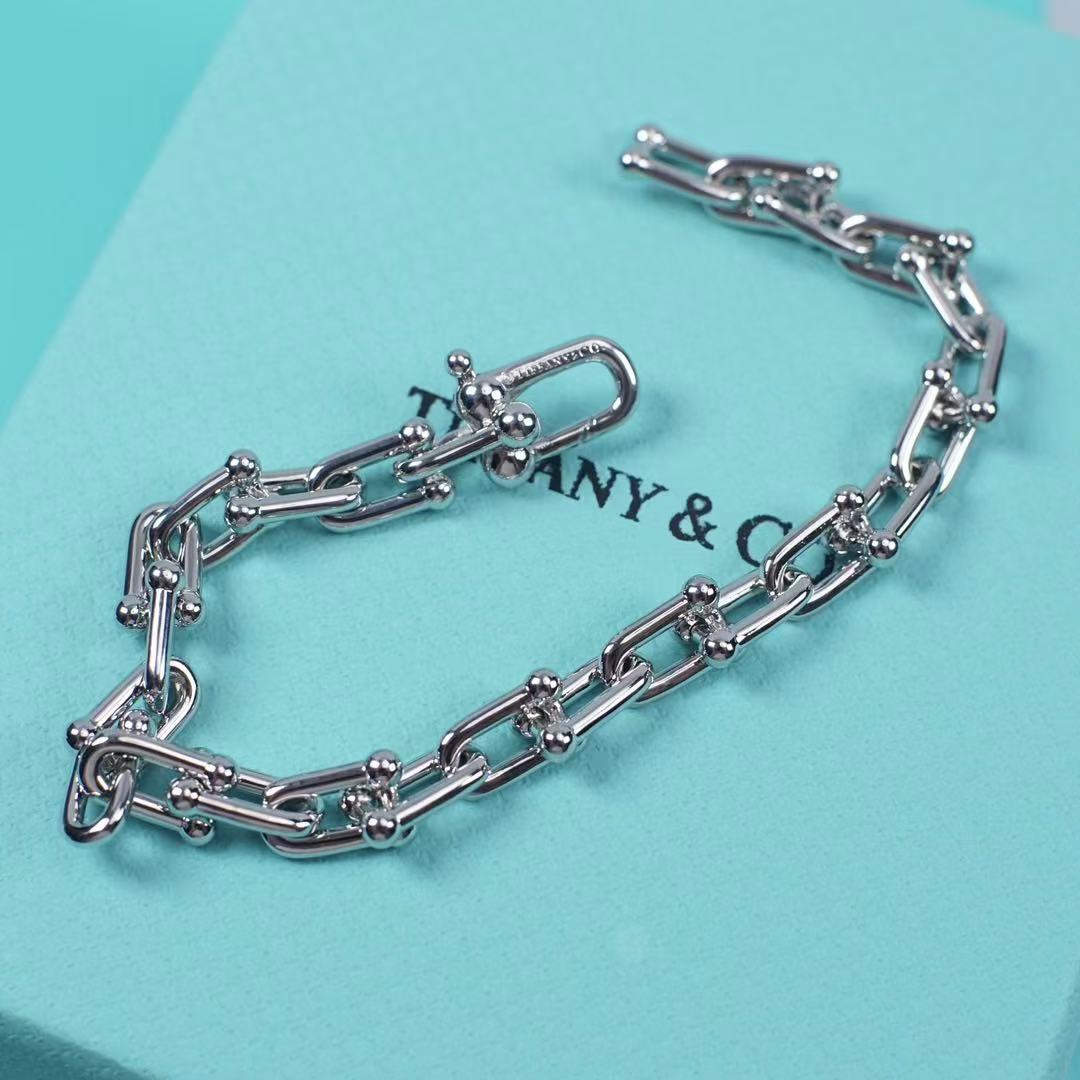 ティファニー ハードウェア スモール リンク ブレスレット スターリングシルバー