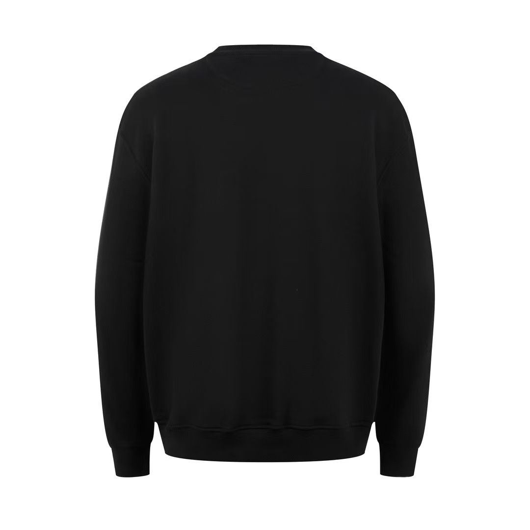 Fendi ブラックジャージー スウェットシャツ