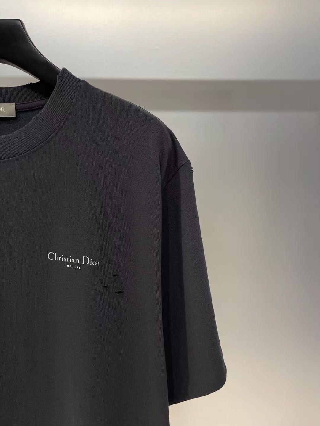 Christian Dior Couture スズラン Tシャツ (リラックス フィット) コットンジャージー