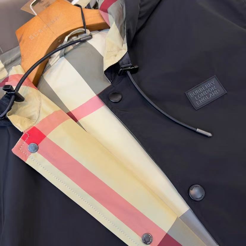 Burberry リバーシブル チェック ジャケット