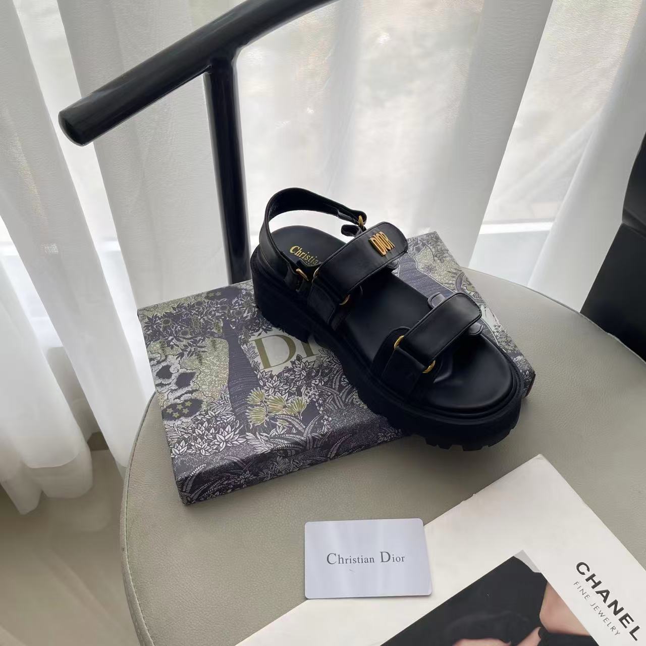 Dioract サンダル ラムスキン