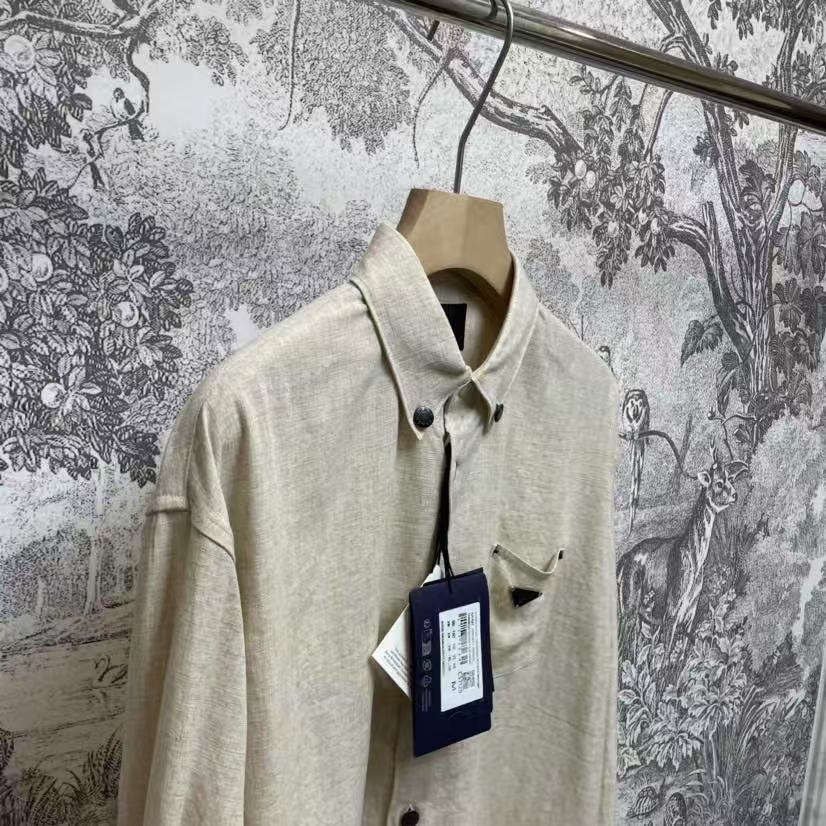 Prada シャンブレー シャツ