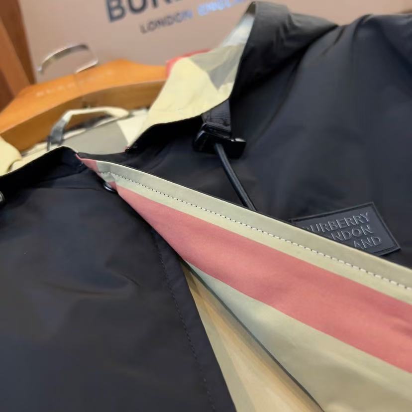 Burberry リバーシブル チェック ジャケット