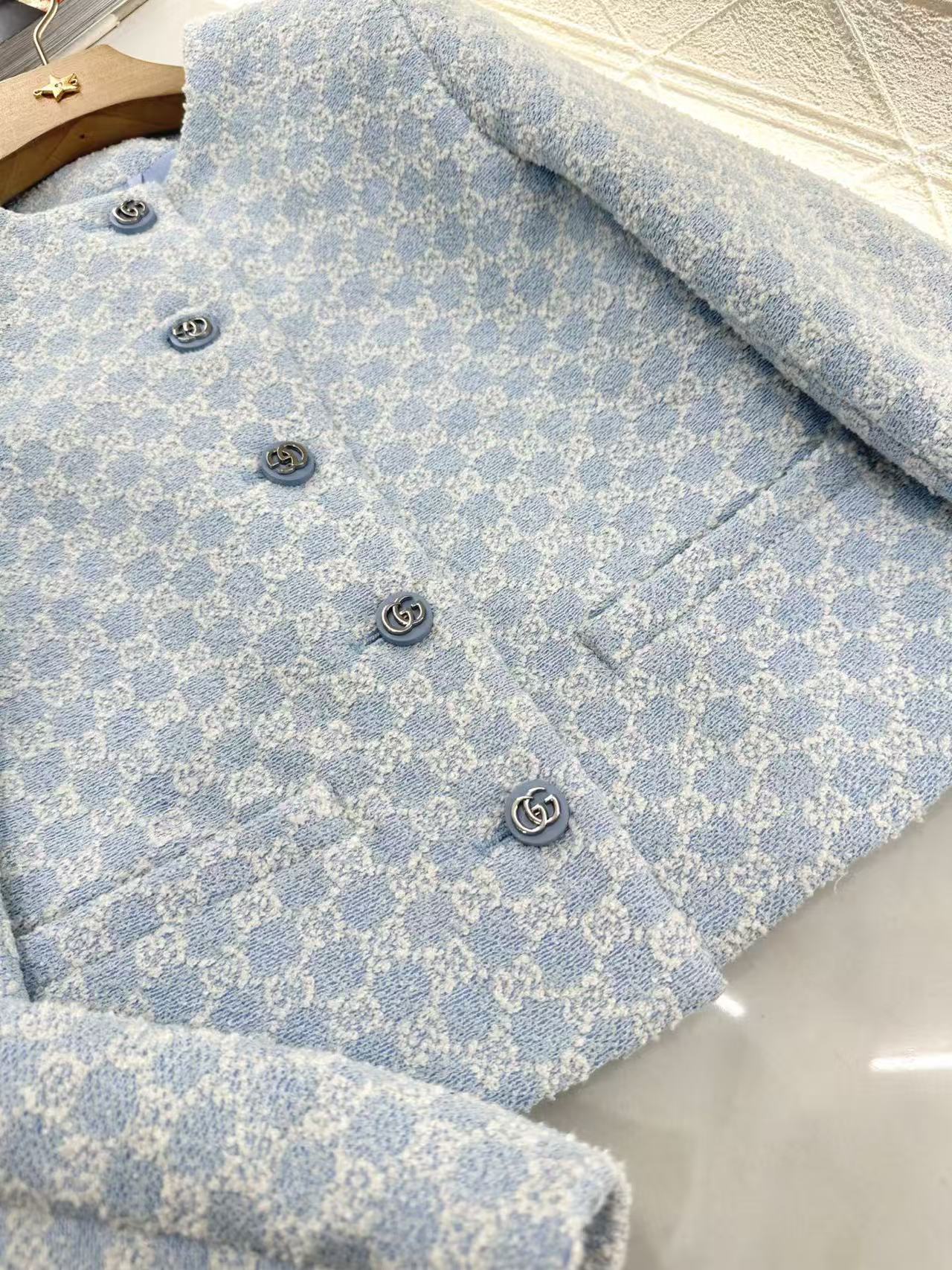 GUCCI GGコットンブークレ ジャケット