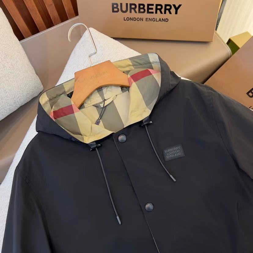 Burberry リバーシブル チェック ジャケット