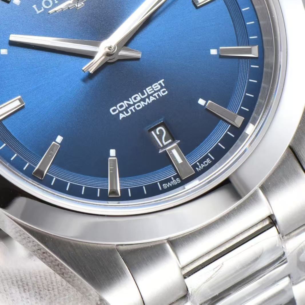 LONGINES  ロンジン  コンクエスト, L3.830.4.92.6, 自動巻 ウォッチ, Ø 41.00 mm, ステンレススティール.