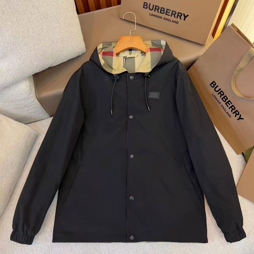 Burberry リバーシブル チェック ジャケット