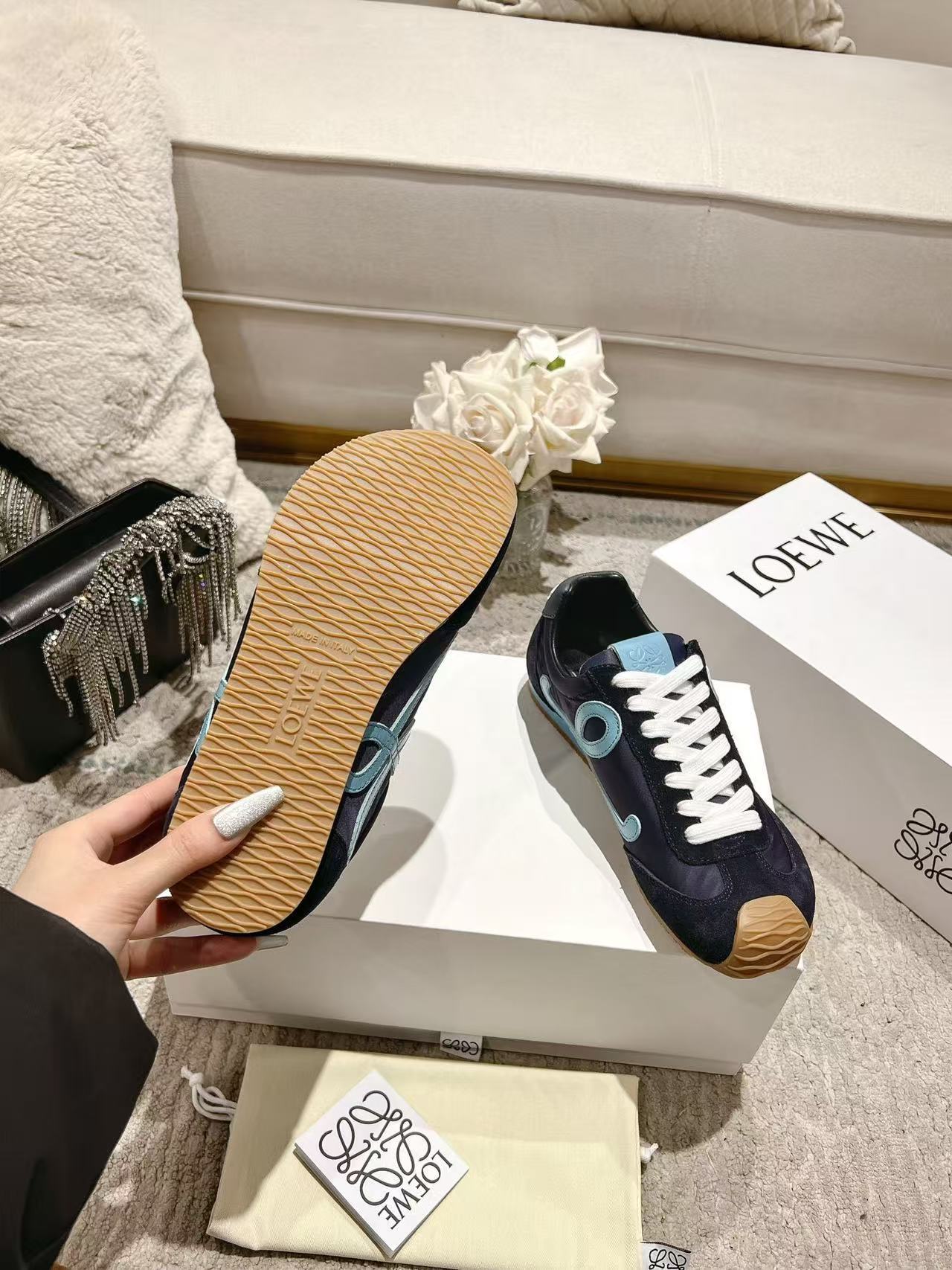 Loewe バレエランナー 2.0（ナイロン&カーフ）