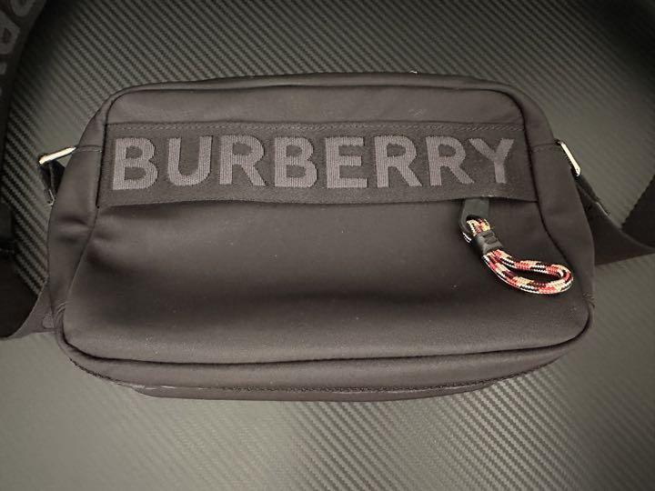 BURBERRY バーバリー　ショルダーバッグ ナイロン  ブラック